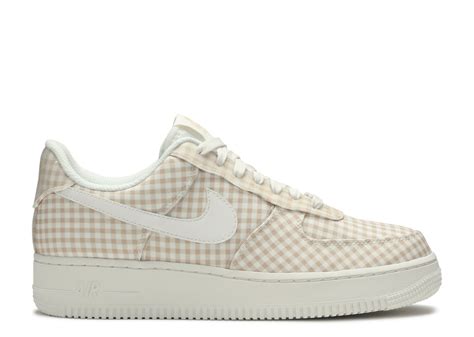 Wmns Air Force 1 Low QS 'Gingham Pack Beige'